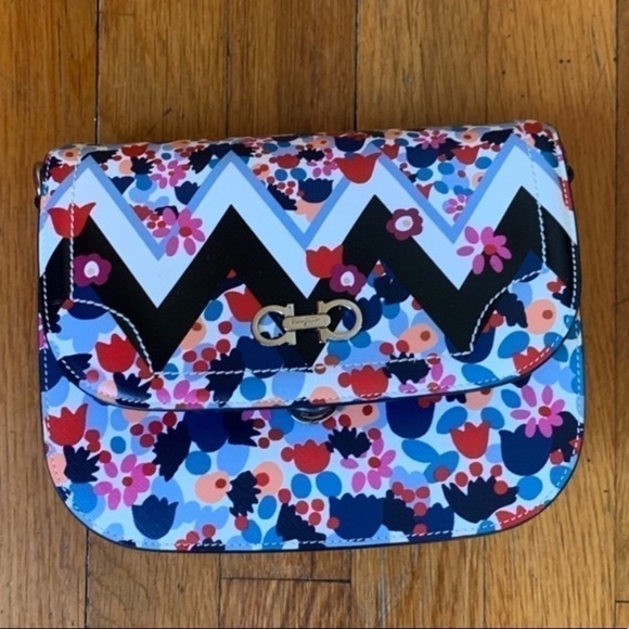SALVATORE Ferragamo - Greta multicolor Leather bag - Picture 1 of 8